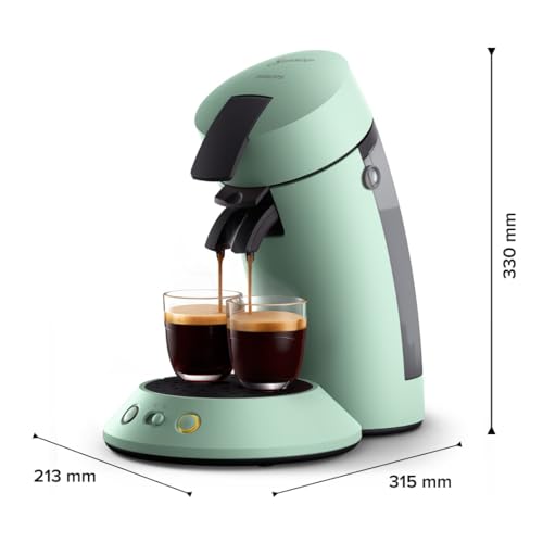 SENSEO Original Plus Machine à café à dosettes Vert Désert CSA210/80