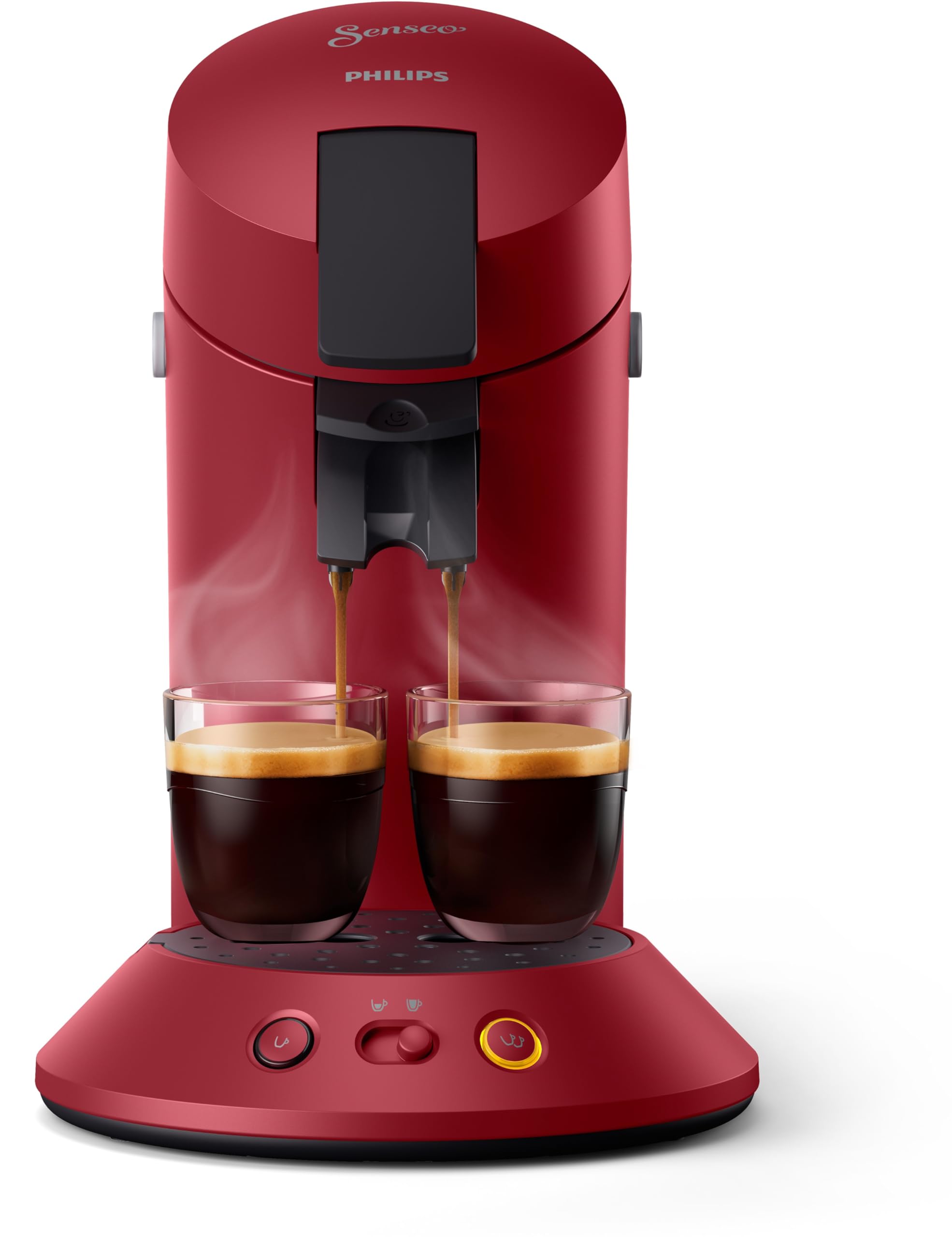 SENSEO Original Plus Machine à café à dosettes Rouge CSA210/91