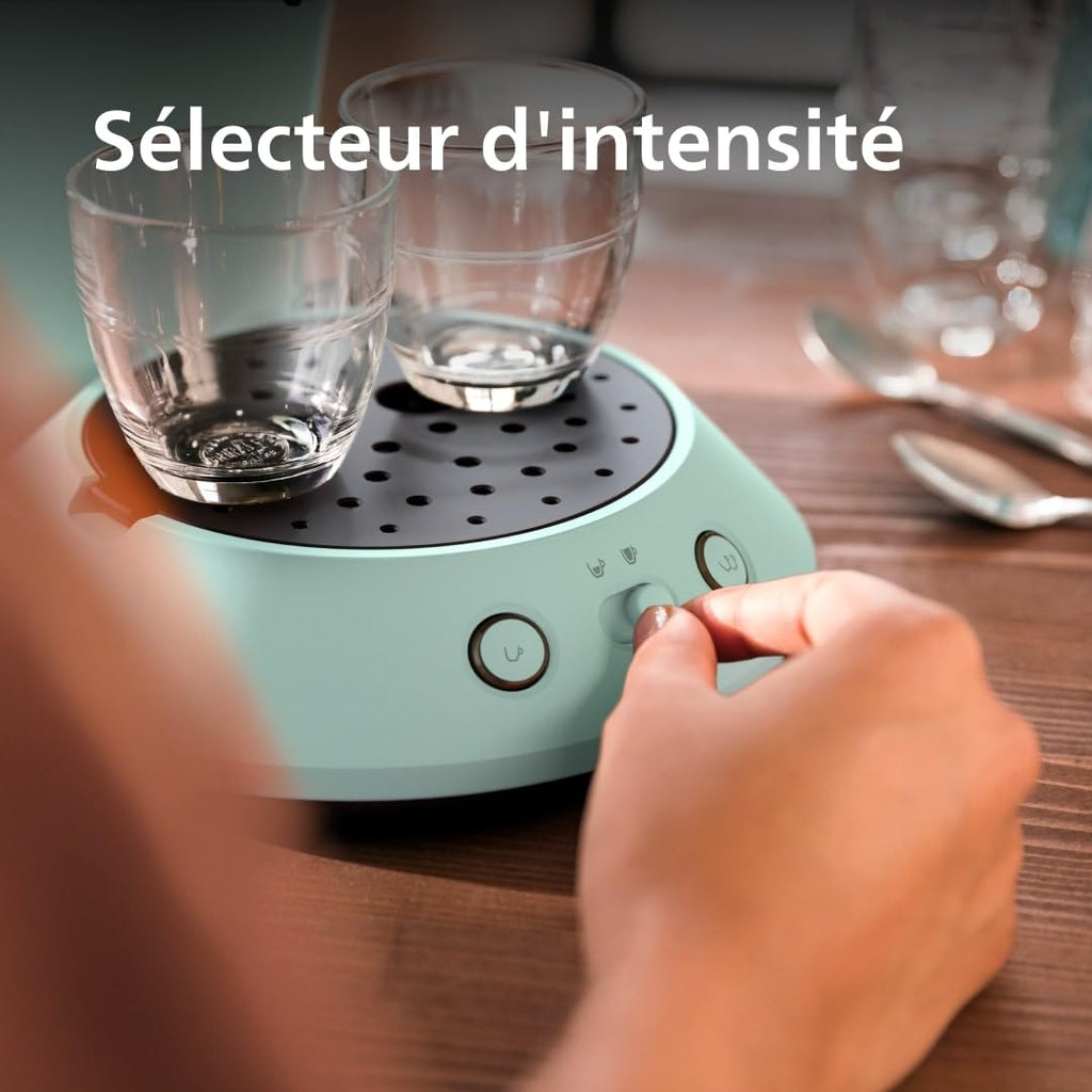 SENSEO Original Plus Machine à café à dosettes Vert Désert CSA210/80
