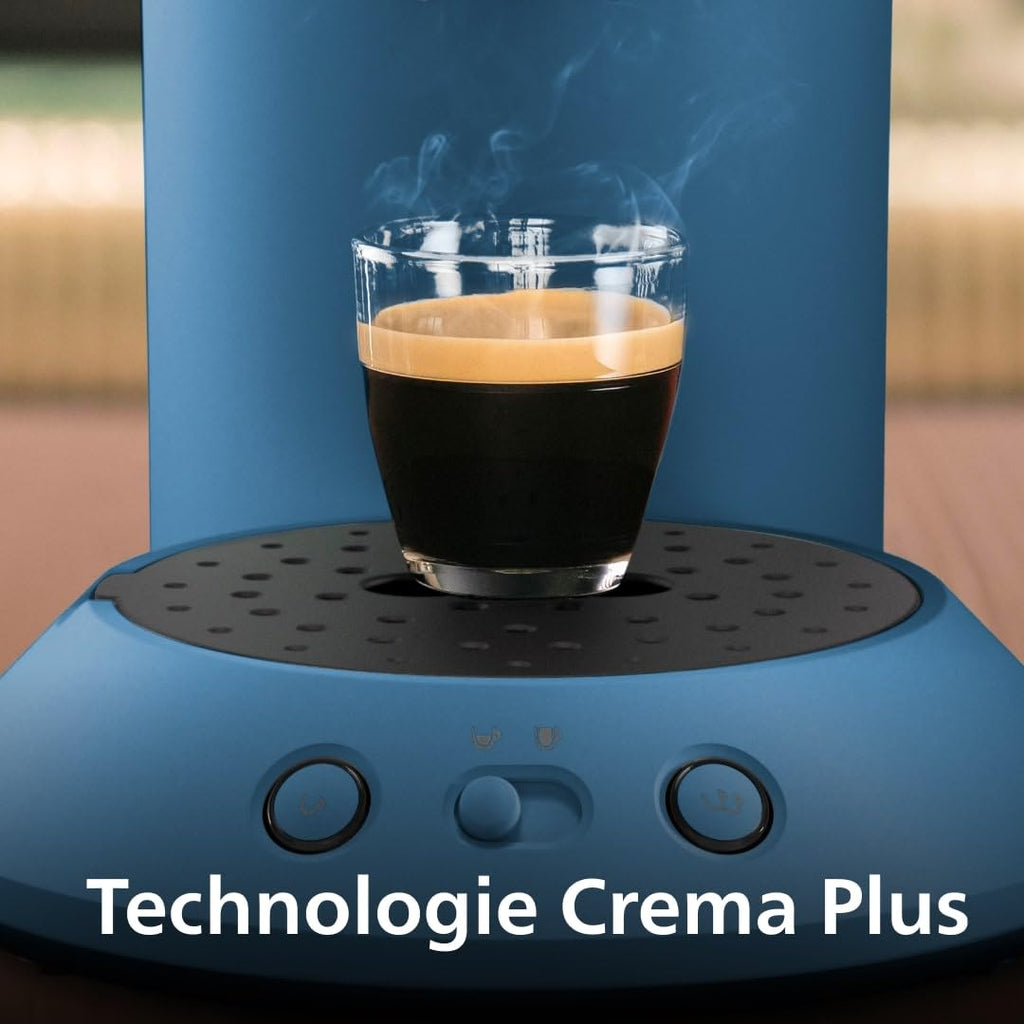 SENSEO Original Plus Machine à café à dosettes Bleu Paon CSA210/00