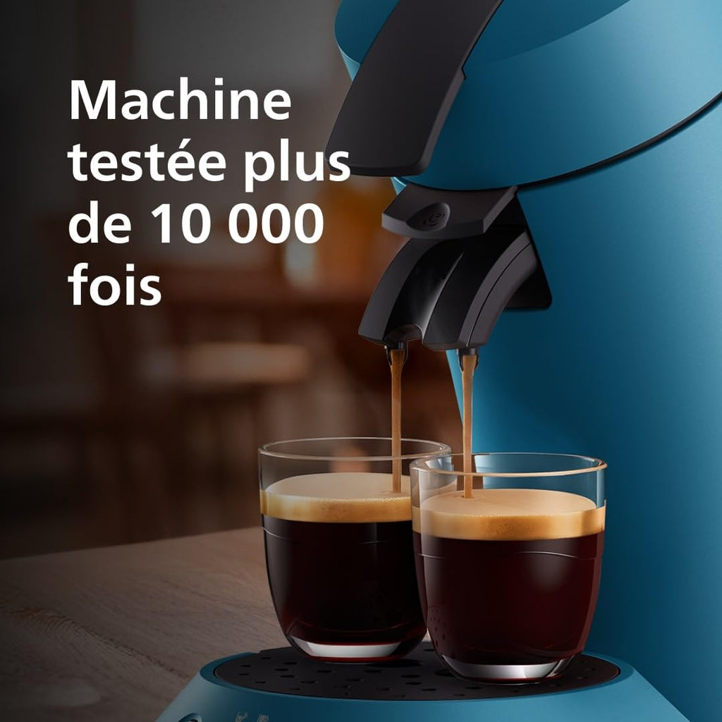 SENSEO Original Plus Machine à café à dosettes Bleu Paon CSA210/00