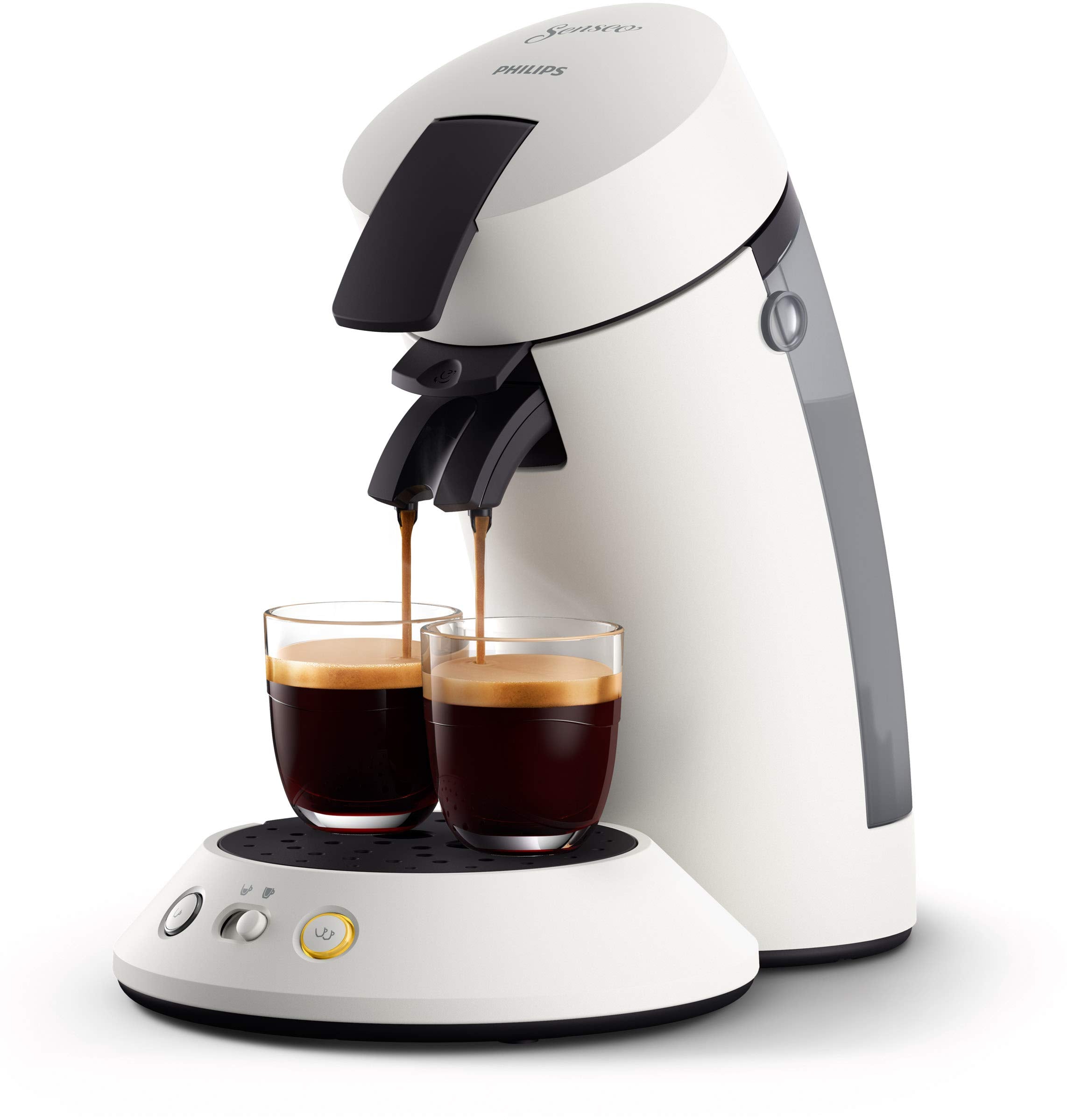 SENSEO Original Plus Machine à café à dosettes Blanche CSA210/11
